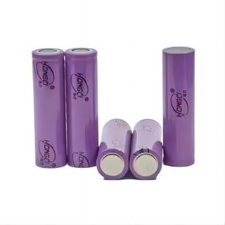   HCM  1 Viên Pin Sạc 18650 Hongli Tím Đầu Bằng Loại Tốt 3.7v Xả Thấp 2A Dùng Cho Quạt Mini Máy Nghe Pháp,... 