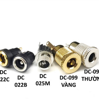 Jack nguồn DC 5.5x2.1mm các loại