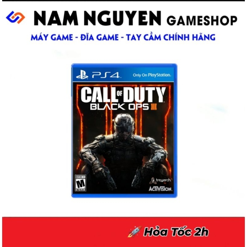 Đĩa Game PS4 | Call Of Duty Black OPS3 COD BO3