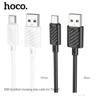 Dây sạc điện thoại chân Type C Hoco X88 giá rẻ chất lượng có các chân Micro - Type C - LN dây dài 1 mét