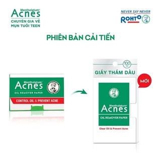 Giấy thấm dầu Acnes 50 tờ