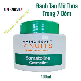 Kem tan mỡ giảm cân trong 7 đêm somatoline 7 nuit creme effet chaud 400ml