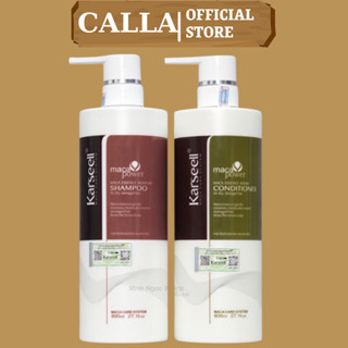 Cặp Dầu Gội Xả Karseell Macca 800ml * 2 Phục Hồi Tóc Hư Tổn Siêu Mượt Hương Nước Hoa Sang Trọng