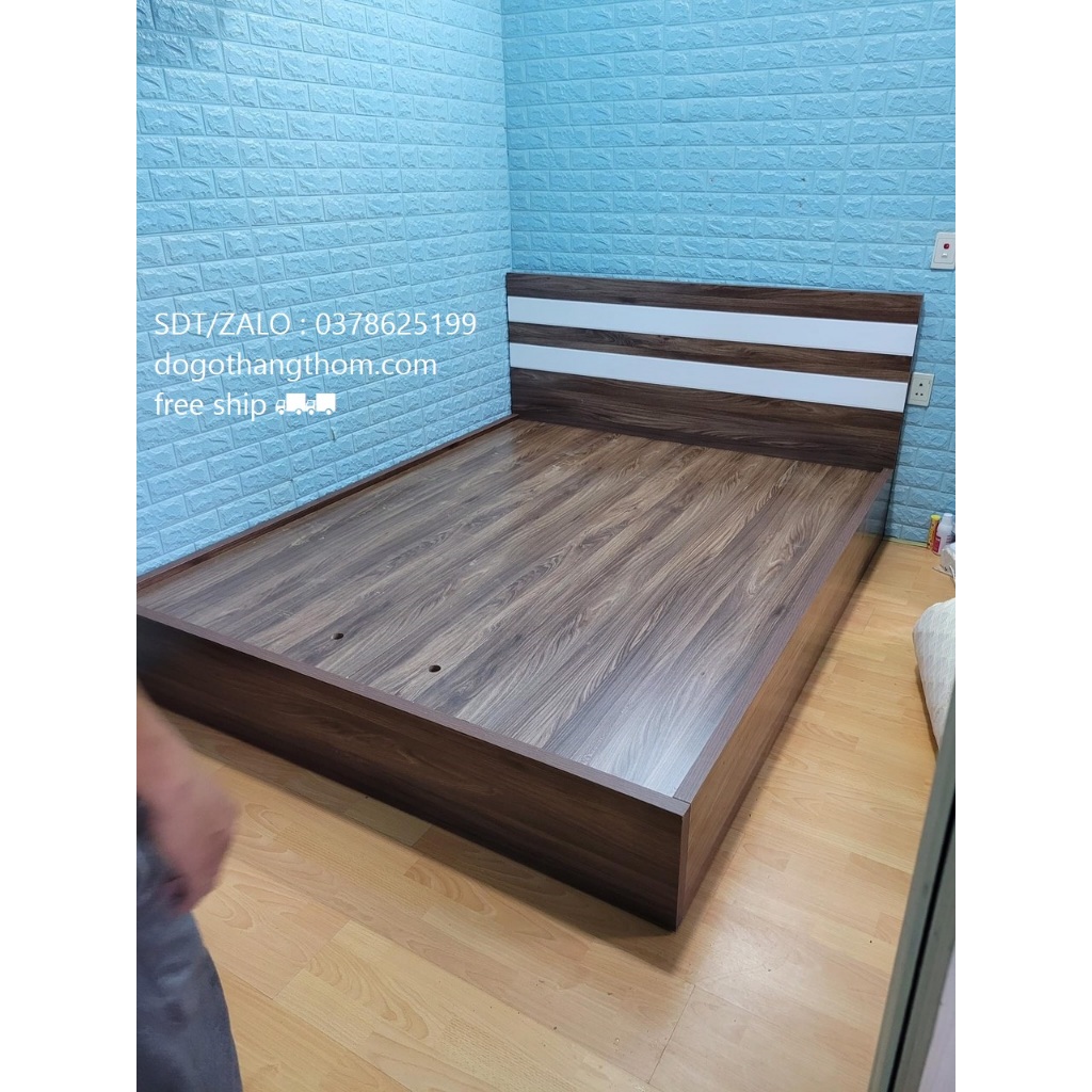 giường ngủ gỗ mdf 2mx2m2