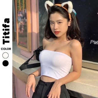 Áo quây nữ form ôm tôn dáng, áo ống nữ chất vải thun mềm đẹp HL025 - Titifa Shop