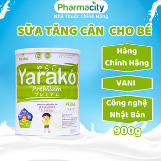 Sữa Bột YARAKO PREMIUM PEDIA Tăng Cân Cho Bé Dành Cho Trẻ Biếng Ăn Và Tăng Cân 400g/900g