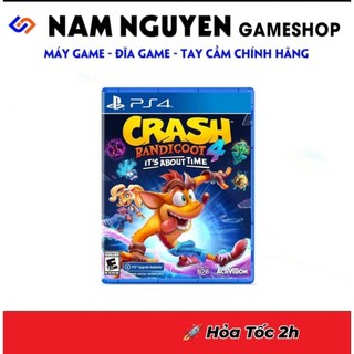 Đĩa game ps4 | crash 4 bandicoot its about time