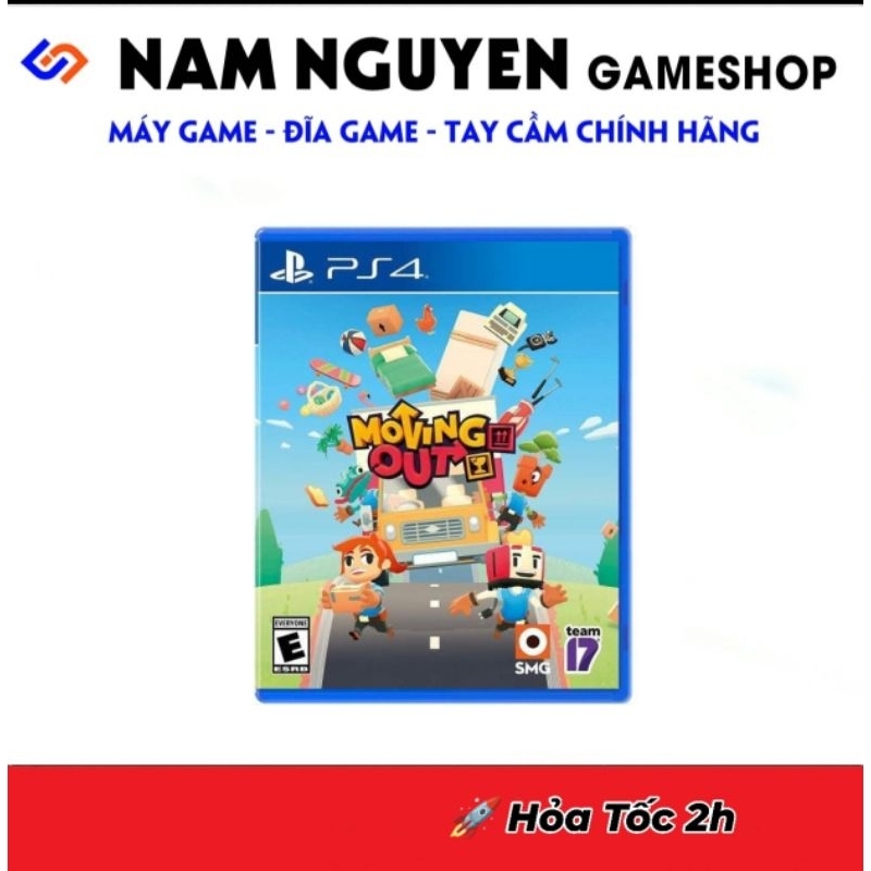 Đĩa Game PS4 | Moving Out (1-4 Players)