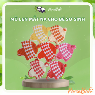 Mũ len cho bé sơ sinh / Mũ len mắt na cho bé