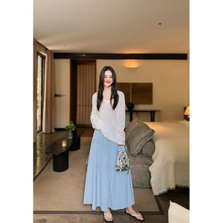 ÁO THUN TAY DÀI CỔ TIM