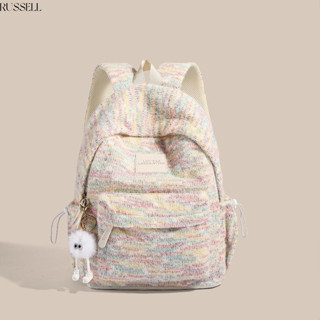 Balo nữ UR màu trắng, balo hoa tiết cute,năng động phù hợp đi làm đi học hot BL07