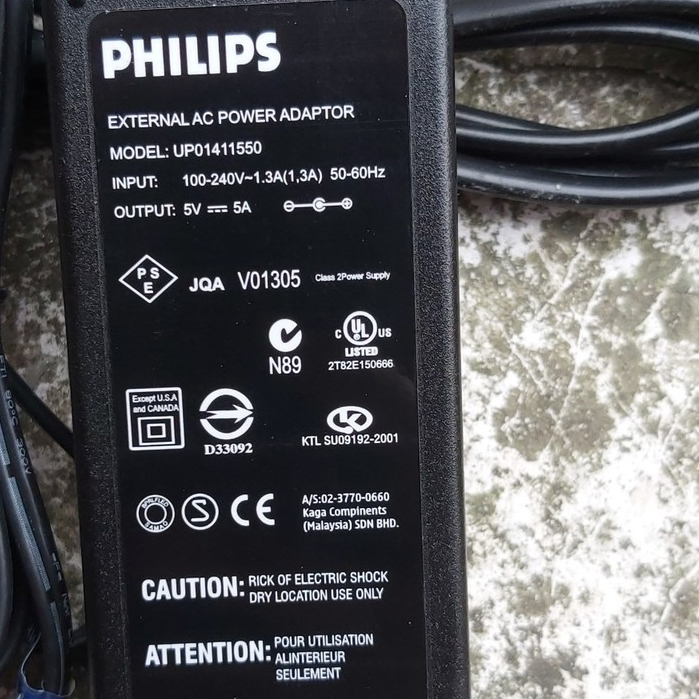 Adapter-nguồn 5v 5a philips hàng cao cấp