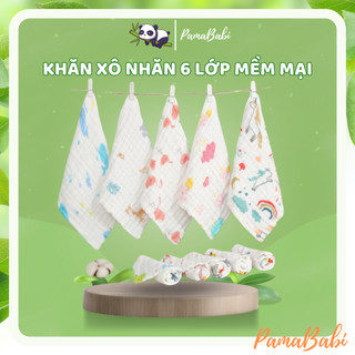 Khăn xô nhăn 6 lớp mềm mại cho bé