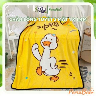 Chăn lông tuyết mềm mại cho bé KT 1mx1m4