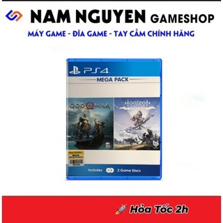Đĩa game ps4 | mega pack god of war 4 + horizon gow4