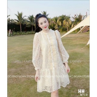 đầm ren xuông ( size m ngực92)