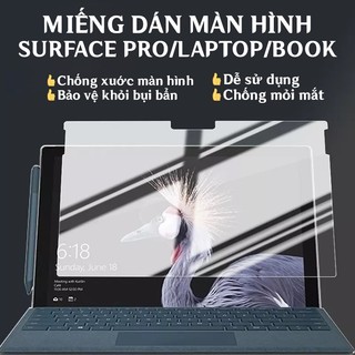 Miếng dán màn hình microsoft surface pro 4, 5, 6, 7, 8, 9 12.3 inch và 13 inch chống trầy xước và chống ánh sáng xanh
