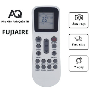 Remote máy lạnh Fujiaire - Điều khiển điều hoà Fujiaire hàng mới tặng pin