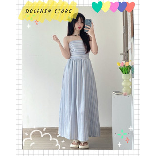 [DOLPHIN BIGSIZE] - Đầm cúp ngực bigsize - Đầm dài bigsize - Đầm ống bigsize