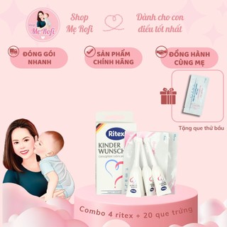 Tuýp Tạo Môi Trường Kinder Wunsch Ritex Hộp 8 Tuýp Mẹ Rofi