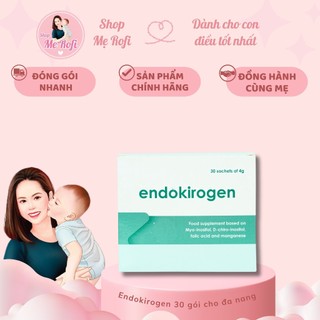 Endokirogen 30 Gói Bổ Trứng Hỗ Trợ Sức Khỏe Nữ Giới Hàng nhập khẩu chính hãng - Mẹ Rofi
