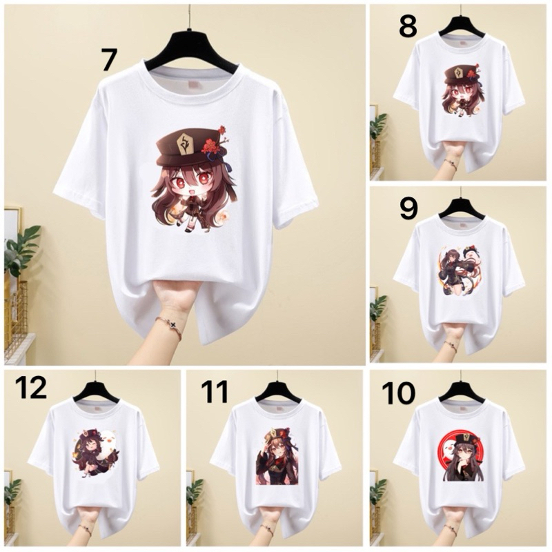 Áo Hu tao Genshin impact / áo thun hình hu tao Game Genshin impact