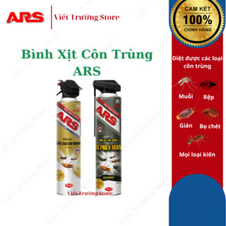 Bình xịt muỗi, kiến, gián, côn trùng ARS không mùi siêu mạnh diệt mọi côn trùng