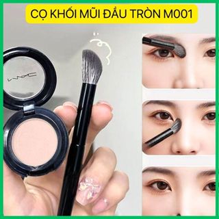 Cọ trang điểm đánh khối mũi đầu tròn M001 dễ sử dụng 