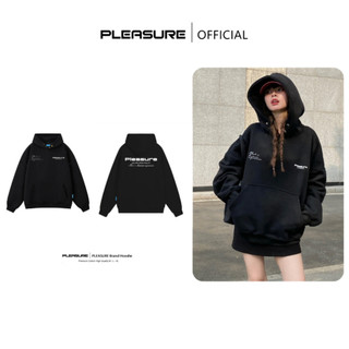 Áo hoodie PLEASURE form rộng mũ 2 lớp tay phồng chất nỉ bông 100%cotton premium Local Brand PL03