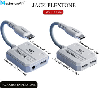 Jack chuyển tai nghe PLEXTONE GS1 hỗ trợ sạc cho điện thoại 15pro, Pad typeC M1, M2