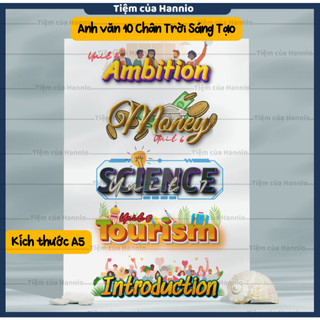 (Chân trời 10) Sticker tiêu đề tiếng Anh 10 - Friends Global khổ a5