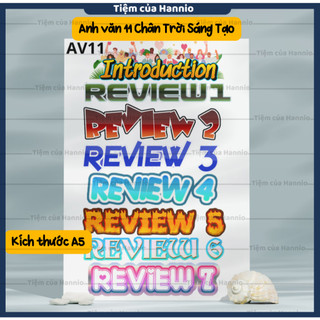 (Chân trời 11) Sticker tiêu đề tiếng Anh 11 - Friends Global khổ a5