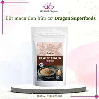 Bột maca đen hữu cơ - Dragon Superfoods - 100gr