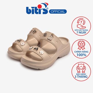 Dép eva phun nữ biti's bew001102kem