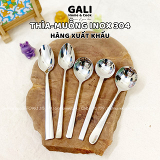 Thìa Muỗng Inox 304 Cao Cấp | Phục Vụ Ăn Cơm, Phở, Cháo, Soup, Hãng WMF, Zwilling,... | Galihomecook