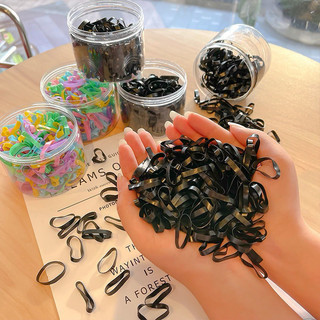Dây Buộc Tóc Chun Đen Dai Chắc HL043 - Titifa Shop