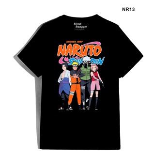 Tổng Hợp Các Mẫu Áo Thun Naruto Sasuke Sakura Itachi Kakashi. Áo Phông Brand Street Swagger. NR01
