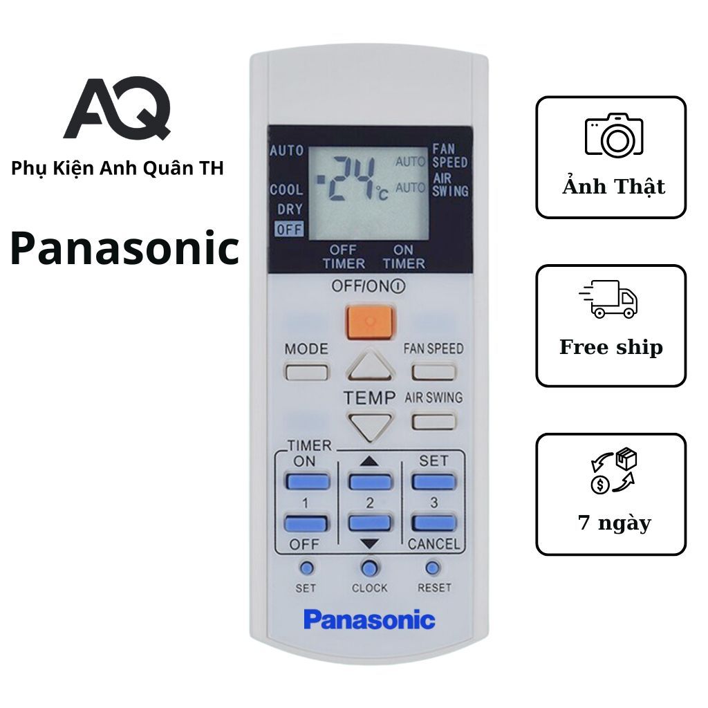 Điều Khiển Điều Hoà Panasnic | Remote Máy Lạnh Pana ( BH 6 THÁNG )