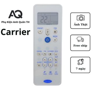 Điều khiển điều hòa Carrier┃Remote máy lạnh Carrier