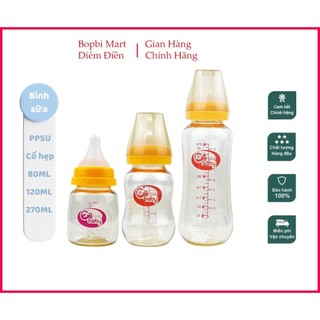 Bình sữa ppsu gb-baby cổ hẹp 80ml/120ml/270ml cổ rộng 90ml/160ml/280ml