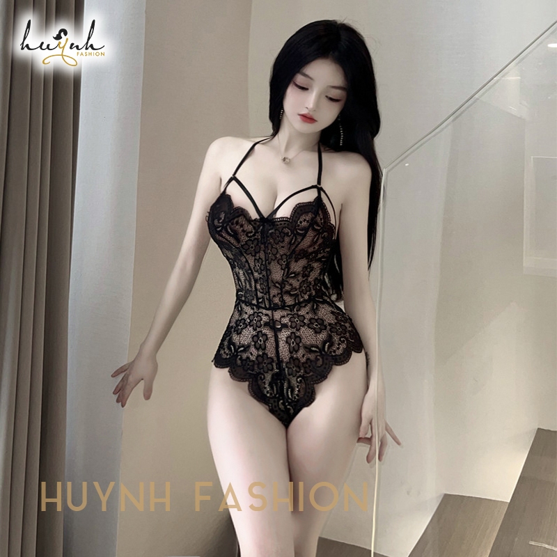 Bodysuit Ren Hở Lưng Sexy, Đồ Ngủ Liền Thân Gợi Cảm - B10 | BigBuy360 - bigbuy360.vn