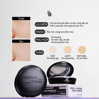 Phấn phủ About Tone Eglips Blur Powder Pact 9g