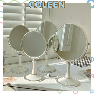 Gương Trang Điểm Xoay 360 Hai Mặt Phong Cách Đơn Giản Để Bàn Trang Điểm COLEEN