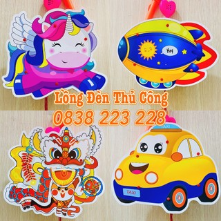 50 cái lồng đèn trung thu bằng nhựa có nhạc, lồng đèn trung thu nhựa lắp ráp 2 mảnh