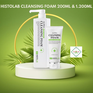 1.200ml Sữa rửa mặt dạng gel cho da dầu mụn Alpha Cleansing Foam Histolab chính hãng Hàn
