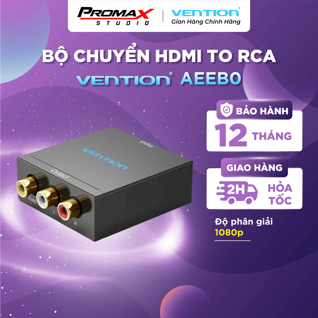 Bộ chuyển đổi HDMI to RCA VENTION AEEB0