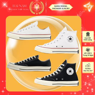 Giày_Convers Chuck taylor 1970s 2 Bản Cao Thấp Hàng Chuẩn Chính Hãng Full phụ kiện