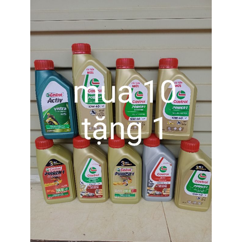 Dầu nhớt Castrol đủ các mẫu.........