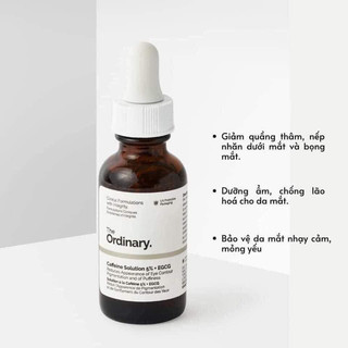 SERUM THÂM MẮT,DƯỠNG MẮT,BỌNG MẮT, VẾT CHÂN CHIM THE ORDINARY.
