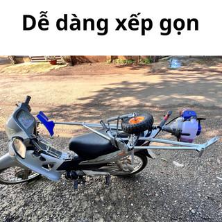 XE NÂNG MÁY CẮT CỎ HÙNG NAM